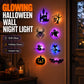 Autocollants muraux phosphorescents d'Halloween