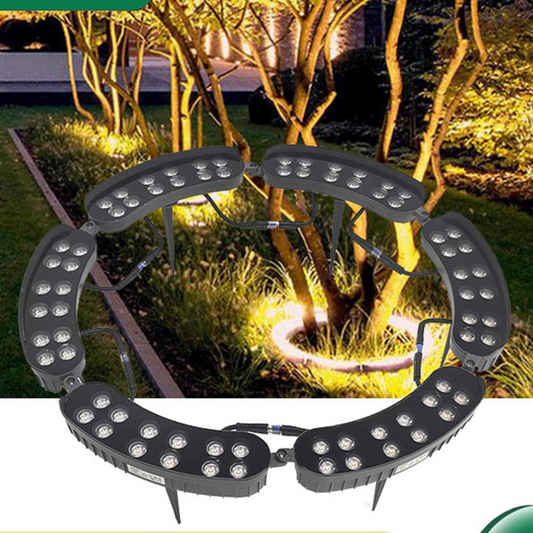 Anneau lumineux extérieur étanche IP65 pour arbres