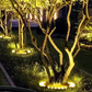 Anneau lumineux extérieur étanche IP65 pour arbres