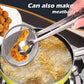 🍳 50 % de réduction ! Pince de cuisine 2 en 1 : cuillère et passoire tout-en-un. En acier inoxydable, idéale pour frire, égoutter et servir. 💪