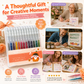 Coffret de stylos gel pailletés rétractables pour le journal intime et le dessi