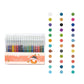 Coffret de stylos gel pailletés rétractables pour le journal intime et le dessi