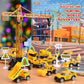 🚗 50% DE RÉDUCTION! 🎁 CALENDRIER DE L'AVENT GARÇON - 24 Jours de Chantier Miniature, Véhicules Alliés avec Outils Réalistes 👷🔧
