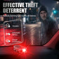Lampe antivol solaire pour voiture