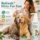 Mousse de shampoing sans rinçage pour animaux