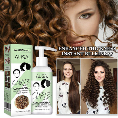 Crème coiffante définissante et hydratante pour boucles