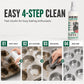 Spray nettoyant doux pour moules de cuisson