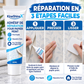 Colle de réparation de papier peint ultra-résistante avec raclette