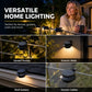 Lampes murales de gouttière solaires LED étanches d'extérieur