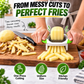 🔥Offre à durée limitée : 50 % de réduction🔥Coupe-pommes de terre manuel pour frites
