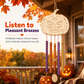 🎃 50% DE RÉDUCTION! 🪵 Kit créatif citrouille en bois – Carillon à vent DIY pour Halloween ✨