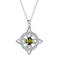 🍀 50% DE RÉDUCTION! 💎 Collier nœud celtique – Pierre de naissance, élégant & réglable ✨