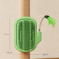 2-in-1 Pet Corner Self Groomer with Feather Wand