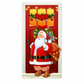 Décoration de porte pour Noël