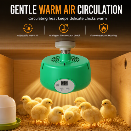Chauffage d'incubation avec régulation intelligente de la température