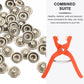 ✨Kit de fermeture à boutons-pression sans couture