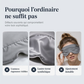🥳SOLDE PROMOTIONNELLE 2026🥳💞 Plus de 50 000 ventes ! 😴✨ -50% ! Bonnet de Poids pour le Sommeil avec Masque Occulaires – design de sommeil profond à micro-gravité, bloque la lumière et respirant. Nuits reposantes partout ! 🛡️💚