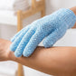 Gants de bain exfoliants à cinq doigts