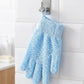 Gants de bain exfoliants à cinq doigts