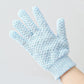 Gants de bain exfoliants à cinq doigts