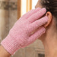 Gants de bain exfoliants à cinq doigts