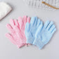 Gants de bain exfoliants à cinq doigts