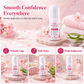 🍒✨ 50 % DE RÉDUCTION ! Épilateur roll-on doux pour le corps – parfum apaisant de fleur de cerisier, bille de précision, doux pour les peaux sensibles. Une peau lisse et sans douleur ! 🛡️💚