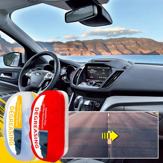 ⏳Offre spéciale à durée limitée⏰Brosse de nettoyage pour vitres automobiles (film oléophobe)