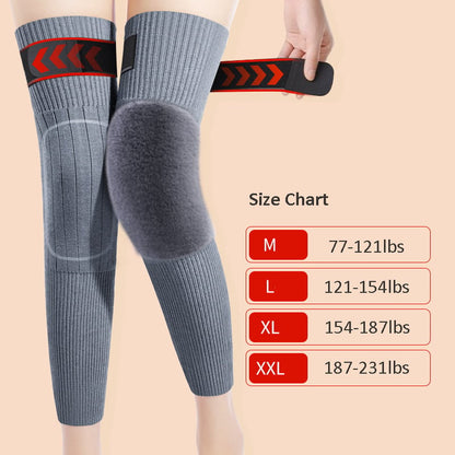 📢📢 50 % DE RÉDUCTION ❄️ Genouillères thermiques – Manchons extensibles pour l'hiver et les activités de plein air