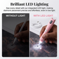 Stylo LED rechargeable pour Diamond Painting avec câble USB pour loisirs créatifs