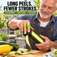 🔥-50% DE RÉDUCTION✨Éplucheur ergonomique 2 doigts🥬Pour fruits légumes, coupe sans effort, prise confortable