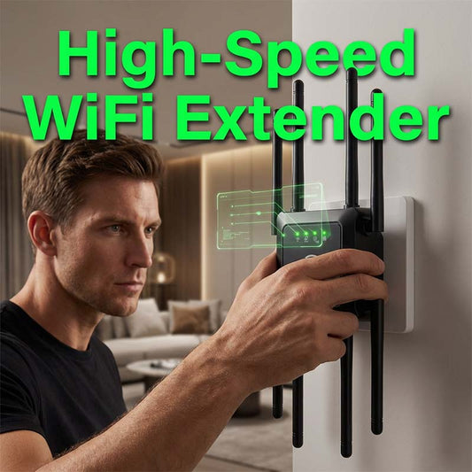 Répéteur WiFi longue portée pour une couverture domestique