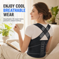 📢 -50 % ! 🧍 Correcteur de posture dorsale réglable pour adultes