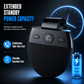 ⏳ Offre limitée : -50 % ⏰ Kit mains libres Bluetooth  pour pare-soleil, allumage automatique par vibration, prise en charge A2DP et annonce vocale du numéro appelant