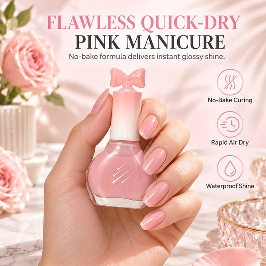 Vernis à ongles à base d'huile, imperméable et à séchage rapide