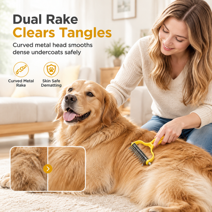 Peigne démêlant et brosse de toilettage pour chiens et chats
