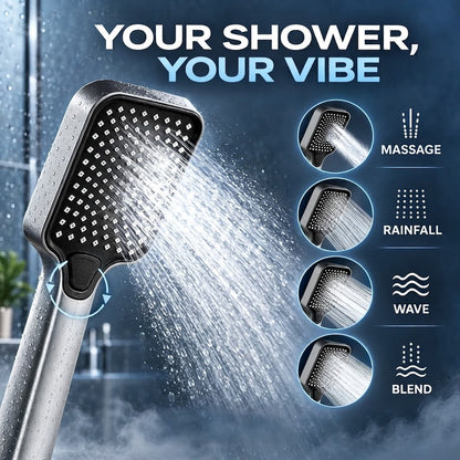 ✨ Vente flash : -50 % 🔥🚿 Pommeau de douche haute pression – Débit d’eau puissant et confort digne d’un spa ✨