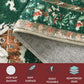 ✨Vente flash🎅-50 %🎄Tapis long de Noël avec cerf et père Noël
