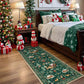 ✨Vente flash🎅-50 %🎄Tapis long de Noël avec cerf et père Noël