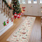 ✨Vente flash🎅-50 %🎄Tapis long de Noël avec cerf et père Noël