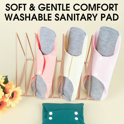 Serviette hygiénique lavable, douce et confortable