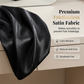 Bonnet en satin bouclé sans chaleur pour dormir