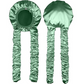 Bonnet en satin bouclé sans chaleur pour dormir