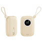 Chargeur portable fin de 10 000 mAh avec câble intégré