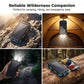 Batterie externe solaire avec double lampe torche et boussole