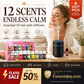 🔥Offre limitée dans le temps : 50 % de réduction !🎁🌺Un parfum frais pour vous remonter le moral !🌷Coffret de 12 huiles essentielles hydrosolubles
