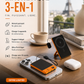 🔋 OFFRE LIMITÉE : 50% DE RÉDUCTION ! ✨ Chargeur Portable Magnétique 3 en 1 – Sans Fil, Support Intégré & Ultra-Fin – Rechargez Smartphone, Montre et Autre Appareil Simultanément 🍃📱