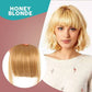 The World's Best Seamless 3D Clip-In Bangs Hair Extensions