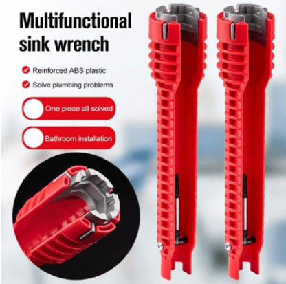 2023 hot selling 8 in 1 multifunctional water pipe sink wrench🔥🔥🔥