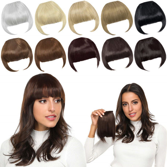 The World's Best Seamless 3D Clip-In Bangs Hair Extensions